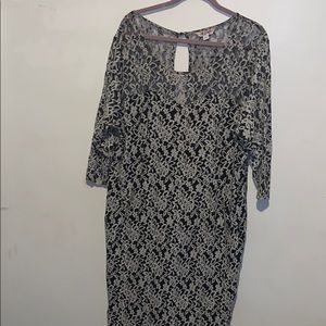 Plus size Lace dress